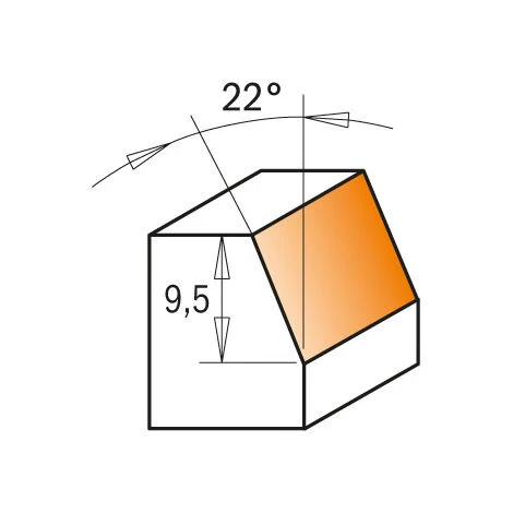 CMT ORANGE TOOLS 710.260.11 HM-FRAISE CHANFREIN D=26X12 45^ S=6 DR. 6 CMT ORANGE TOOLS 710.260.11 HM-FRAISE CHANFREIN D=26X12 45^ S=6 DR. – Image 4