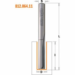 CMT ORANGE TOOLS 712.080.11 HM-FRAISE A RAINER D=8X30X60Z=2 S=6 DR. -Toupie Soldes 1662605 4