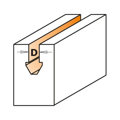 CMT ORANGE TOOLS 713.001.11 FRAISE A DEFONCER RAINURE J.HM S=6 D=3.5/5.5X8 5 CMT ORANGE TOOLS 713.001.11 FRAISE A DEFONCER RAINURE J.HM S=6 D=3.5/5.5X8 – Image 3