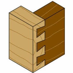 CMT ORANGE TOOLS 718.053.11 FRAISE À QUEUE D'ARONDE HOFFMANN® HWM 17° S=6 D=5,3X4X43 (W1) -Toupie Soldes 1662630 5