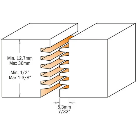 CMT ORANGE TOOLS 800.606.11 FRAISES PROFESSIONNELLE POUR JOINTS COLLÉS HW Z2 S=12,7 D=47,6X36 5 CMT ORANGE TOOLS 800.606.11 FRAISES PROFESSIONNELLE POUR JOINTS COLLÉS HW Z2 S=12,7 D=47,6X36 – Image 3