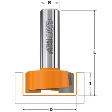 CMT ORANGE TOOLS 801.128.11 FRAISE À MORTAISER HW S=6,35 D=12,7X6.35X41 4 CMT ORANGE TOOLS 801.128.11 FRAISE À MORTAISER HW S=6,35 D=12,7X6.35X41 – Image 2