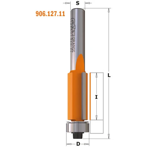 CMT ORANGE TOOLS 806.692.11 FRAISES À AFFLEURER HW AVEC ROULEMENT S=12,7 D=19X38,1 4 CMT ORANGE TOOLS 806.692.11 FRAISES À AFFLEURER HW AVEC ROULEMENT S=12,7 D=19X38,1 – Image 2