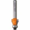 CMT ORANGE TOOLS 807.015.11 FRAISE A' AFFLEURER AVEC ROULEMENT HW S=6.35 D=12.7X9.52 R1.5 -Toupie Soldes 1663119 1