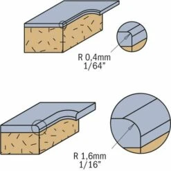CMT ORANGE TOOLS 807.015.11 FRAISE A' AFFLEURER AVEC ROULEMENT HW S=6.35 D=12.7X9.52 R1.5 7 CMT ORANGE TOOLS 807.015.11 FRAISE A' AFFLEURER AVEC ROULEMENT HW S=6.35 D=12.7X9.52 R1.5 -Toupie Soldes 1663119 3
