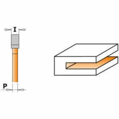 CMT ORANGE TOOLS 822.324.11A FRAISE DISQUE Z3 HW S=6,35 D=47,6X2,4 -Toupie Soldes 1663320 3