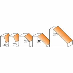 CMT ORANGE TOOLS 836.130.11 HM-FR. CHANFREIN D=19X11.5 15^ S=1/4' DR -Toupie Soldes 1663389 2
