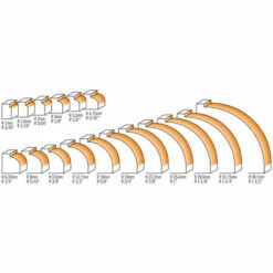 CMT ORANGE TOOLS 838.160.11 HM-FR. A ARRONDIR D=16X12.7 R=1.6 S=1/4' DR 9 CMT ORANGE TOOLS 838.160.11 HM-FR. A ARRONDIR D=16X12.7 R=1.6 S=1/4' DR -Toupie Soldes 1663413 3