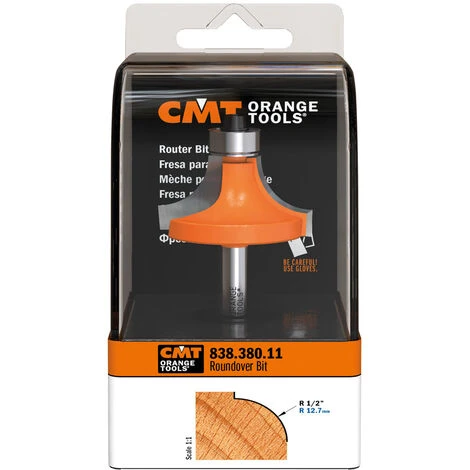 CMT ORANGE TOOLS 838.160.11 HM-FR. A ARRONDIR D=16X12.7 R=1.6 S=1/4' DR 7 CMT ORANGE TOOLS 838.160.11 HM-FR. A ARRONDIR D=16X12.7 R=1.6 S=1/4' DR – Image 5