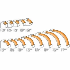 CMT ORANGE TOOLS 839.190.11 HM-FR. QUART DE RONDE D=19 R=3.2 S=1/4' DR 9 CMT ORANGE TOOLS 839.190.11 HM-FR. QUART DE RONDE D=19 R=3.2 S=1/4' DR -Toupie Soldes 1663433 3