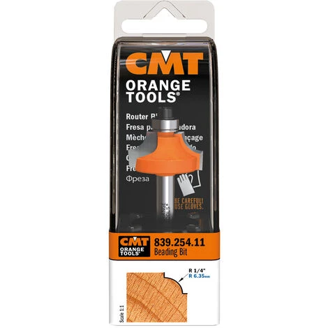 CMT ORANGE TOOLS 839.190.11 HM-FR. QUART DE RONDE D=19 R=3.2 S=1/4' DR 6 CMT ORANGE TOOLS 839.190.11 HM-FR. QUART DE RONDE D=19 R=3.2 S=1/4' DR – Image 4