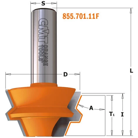 CMT ORANGE TOOLS 855.505.11 FRAISE POUR JOINTS 22,5° M+F HW S=12,7 D=37,3 6 CMT ORANGE TOOLS 855.505.11 FRAISE POUR JOINTS 22,5° M+F HW S=12,7 D=37,3 – Image 4