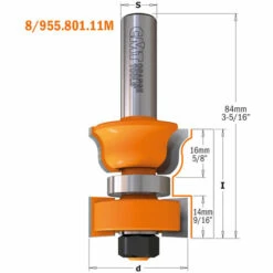 CMT ORANGE TOOLS 855.801.11 JEU DE FRAISES POUR FENÊTRES HW S=12,7 D=35/38 -Toupie Soldes 1663525 2