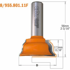 CMT ORANGE TOOLS 855.801.11 JEU DE FRAISES POUR FENÊTRES HW S=12,7 D=35/38 -Toupie Soldes 1663525 3