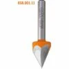 CMT ORANGE TOOLS 858.002.11 FRAISE À POINTE LASER 35° HWM S=6,35 D=9,5 L=51 Z1 -Toupie Soldes 1663548 1