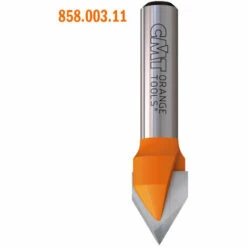 CMT ORANGE TOOLS 858.002.11 FRAISE À POINTE LASER 35° HWM S=6,35 D=9,5 L=51 Z1 -Toupie Soldes 1663548 4