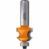 CMT ORANGE TOOLS 861.601.11 FRAISE À ARRONDIR ET CHANFREINER 45° AVEC ROULEMENT S=12,7 D=23,8X19 R=4 -Toupie Soldes 1663565 1
