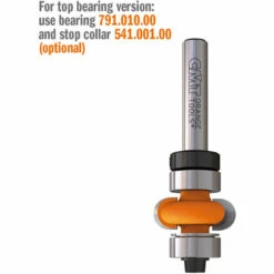 CMT ORANGE TOOLS 862.040.11 FRAISE DEMI-CERCLE HW Z2 S=6,35 D=20,7 R=4 -Toupie Soldes 1663567 4