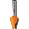 CMT ORANGE TOOLS 881.521.11 FRAISE À CHANFREINER 15° HW S=12,7 D=9,5/23X25,4 2 CMT ORANGE TOOLS 881.521.11 FRAISE À CHANFREINER 15° HW S=12,7 D=9,5/23X25,4 -Toupie Soldes 1663631 1
