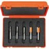 CMT ORANGE TOOLS 900.005.01 COFFRET DE 5 FRAISES À COUPES DROITES À DÉFONCER HW S=8 1 CMT ORANGE TOOLS 900.005.01 COFFRET DE 5 FRAISES À COUPES DROITES À DÉFONCER HW S=8 -Toupie Soldes 1663667 1