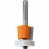 CMT ORANGE TOOLS 907.190.11 FRAISE À AFFLEURER AVEC ROULEMENT TRIANGULAIRE HW S=8 D=19X15,87 -Toupie Soldes 1663739 1