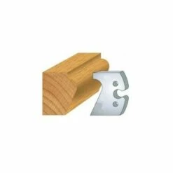 LUXOUTILS 248 : Jeu De 2 Fers 50 Mm Nez De Marche Pour Porte Outils 50 Mm