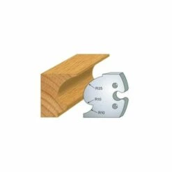 LUXOUTILS 249 : Jeu De 2 Fers 50 Mm Moulure Socle Louis XVI Pour Porte Outils 50 Mm