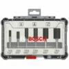 BOSCH PROFESSIONAL 2607017465 LOT DE 6 FRAISE À RAINURER EN BOIS POUR DÉFONCEUSE AVEC TIGE DE 6 MM -Toupie Soldes 18501509 1