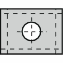 LEMAN Plaquettes Carbure Réversibles, Dimensions 30x12x1,5 Mm, Paquet De 10 Plaquettes