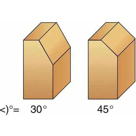 LEMAN Fraise à Plaquettes Carbure Brasées 2 Coupes Chanfrein Avec Guide à Billes, Queue 6 Mm, Diamètre 27 Mm, Chanfrein 45° 4 LEMAN Fraise à Plaquettes Carbure Brasées 2 Coupes Chanfrein Avec Guide à Billes, Queue 6 Mm, Diamètre 27 Mm, Chanfrein 45° – Image 2