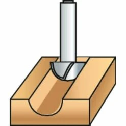 LEMAN Fraise De Défonceuse Carbure à Gorges, Queue 8 Mm, Diamètre 20 Mm -Toupie Soldes 19061620 4