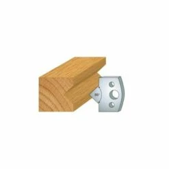 LUXOUTILS 035 : Jeu De 2 Fers 40 Mm Enture Femelle Pour Porte Outils 40 Et 50 Mm