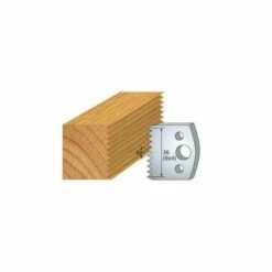 LUXOUTILS 117 : Jeu De 2 Fers 40 Mm Enture 4 Mm Pour Porte Outils 40 Et 50 Mm