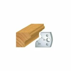 LUXOUTILS 111 : Jeu De 2 Fers 40 Mm Corniche Pour Porte Outils 40 Et 50 Mm