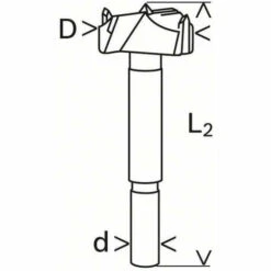 Mèche à Façonner Carbure 36 X 90 Mm, D 10 Mm - Bosch 2608597614 -Toupie Soldes 22775007 3