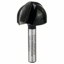 Bosch Professional Fraise à Canneler Standard For Wood 1/4'', R1 12,7 Mm, D 25,4 Mm, L 15,6 Mm, G 49 Mm - 2608628634