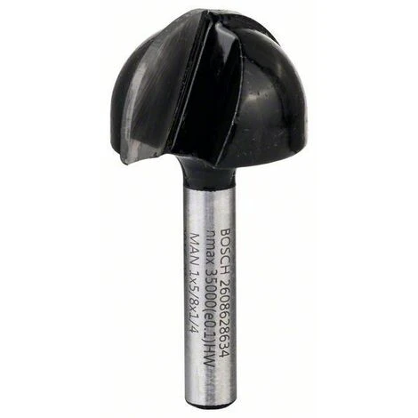 Bosch Professional Fraise à Canneler Standard For Wood 1/4'', R1 12,7 Mm, D 25,4 Mm, L 15,6 Mm, G 49 Mm - 2608628634 3 Bosch Professional Fraise à Canneler Standard For Wood 1/4'', R1 12,7 Mm, D 25,4 Mm, L 15,6 Mm, G 49 Mm - 2608628634