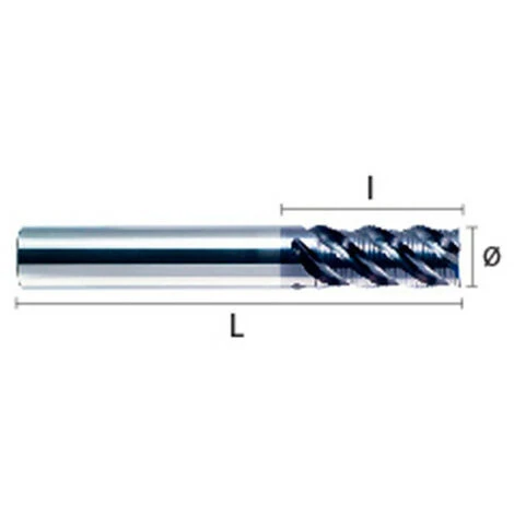 HEPYC Fraise Métal Carbure HM-MD DIN6527L D. 16 X Lt. 92 X Lu. 32 X Di. 16 Mm Q. DIN 6535HA 3 HEPYC Fraise Métal Carbure HM-MD DIN6527L D. 16 X Lt. 92 X Lu. 32 X Di. 16 Mm Q. DIN 6535HA