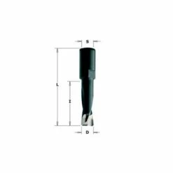 CMT : Fraise Carbure Pour Domino DF 700 D= 14 Mm