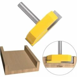 BARES 8mm Tige De Nettoyage Bottom Router Bits Surface Rabotage Bits Diamètre De Nettoyage Fond De Menuiserie Fraise 9 BARES 8mm Tige De Nettoyage Bottom Router Bits Surface Rabotage Bits Diamètre De Nettoyage Fond De Menuiserie Fraise -Toupie Soldes 27830107 3