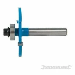 SILVERLINE Fraise à Rainurer Pour Lamelles 1/4", N°10 Et N°20 -Toupie Soldes 28082811 2