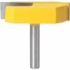 LITZEE 8mm Tige De Nettoyage Bottom Router Bits Surface Rabotage Bits Diamètre De Nettoyage Fond De Menuiserie Fraise -Toupie Soldes 28268044 1