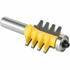 LangRay 8 Mm Shank Rail Finger Réversible Joint Router Colle Bit Cône Tenon Fraises Pour Le Travail Du Bois Outils Carpenter -Toupie Soldes 28771748 3