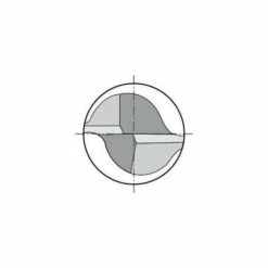 Fraise à Rainurer DIN327 HSSCo8 Type N Forme D 2mm FORMAT 1 PCS -Toupie Soldes 29162898 3