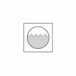 GUHRING Fraise D'ébauche DIN844 HSSCo8 FIRE Type NR 6mm GÜHRING 1 PCS -Toupie Soldes 29163263 4