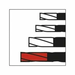 GUHRING Fraise NU Carbure Monobloc Arêtes De Coupe Polies Nano Noyau Renforcé HA 5xD 8mm GÜHRING 1 PCS -Toupie Soldes 29163628 4