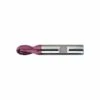 Fraise Bout Hémisphérique Courte NU Carbure Monobloc TiALN Queue HB D2 12mm FORMAT 1 PCS -Toupie Soldes 29163889 1