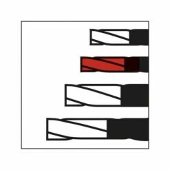 Fraise Haute Performance Carbure Monobloc TiALN Queue HB D4 16/R2mm FORMAT GT 1 PCS -Toupie Soldes 29166540 4