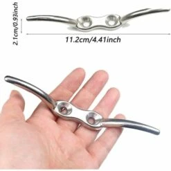 ABCRITAL Taquet Amarrage Taquet Crochet Aveugle Mât Crochet De Taquet Crochet De Taquet En Acier Inoxydable Pour Corde De Stores Rideau Yacht Dock Pont Base Marine Bateau Attache Accessoires 4 Pièces -Toupie Soldes 31775036 2