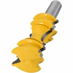 AIDUCHO Fraise à Profil Concave Demi-Ronde Fraise à Moulurer Pour Traitement De Bois - # 3 -Toupie Soldes 32752794 3